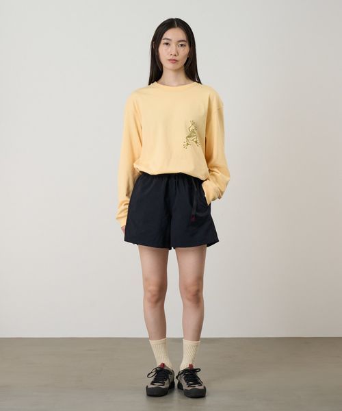Лонгслів Gramicci STICKY HANDS L/S TEE mango (G6SU-T108-MANG) G6SU-T108-MANG фото