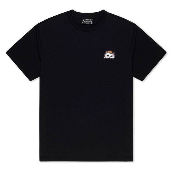 Футболка Ripndip KILLER NERM POCKET black RNDFAL24167 фото