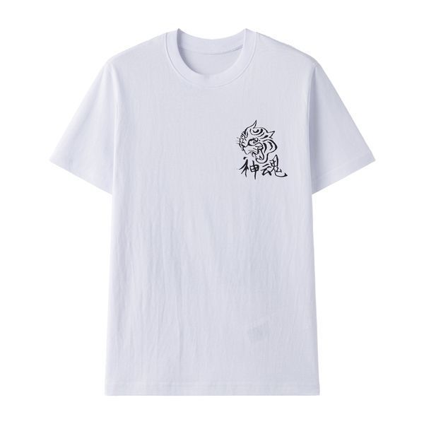 Футболка SSSTUFFF UV TIGER TEE white SS25-TEE14 фото