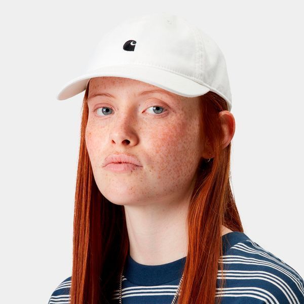Кепка Carhartt WIP MADISON LOGO CAP White / Black I036730.00AXX фото