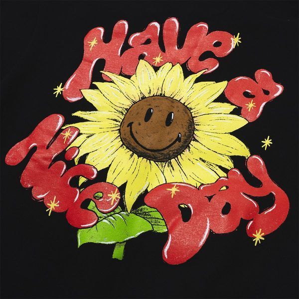 Худі Market SMILEY SUNFLOWER HOODIE jet black 26Q2-HD0650-02343 фото