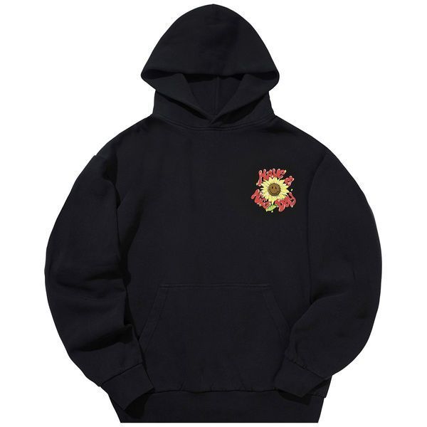 Худі Market SMILEY SUNFLOWER HOODIE jet black 26Q2-HD0650-02343 фото
