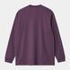 Лонгслів Carhartt WIP L/S AMERICAN SCRIPT T-SHIRT huckleberry I029955.HUXX фото 2