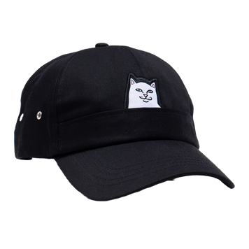 Кепка Ripndip LORD NERMAL 6 PANEL POCKET HAT black RND2102 фото