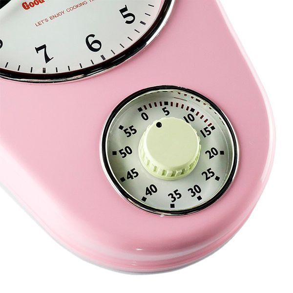 Годинник Настінний Cookman KITCHEN CLOCK pink
