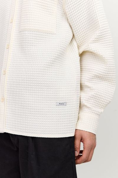 Сорочка Makia RYAN OVERSHIRT natural white M60198_003 фото