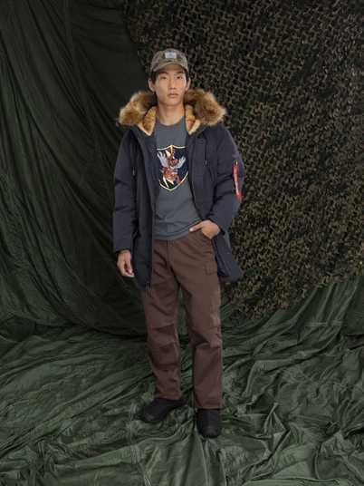 Придбати Куртка Alpha Industries N-3B ALPINE PARKA GEN II Night
