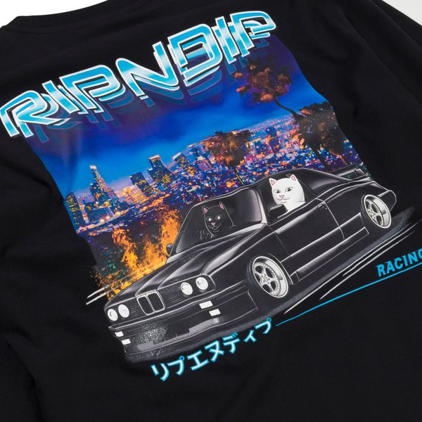 Лонгслів Ripndip VROOM VROOM LONG SLEEVE black RNDFAL24143 фото