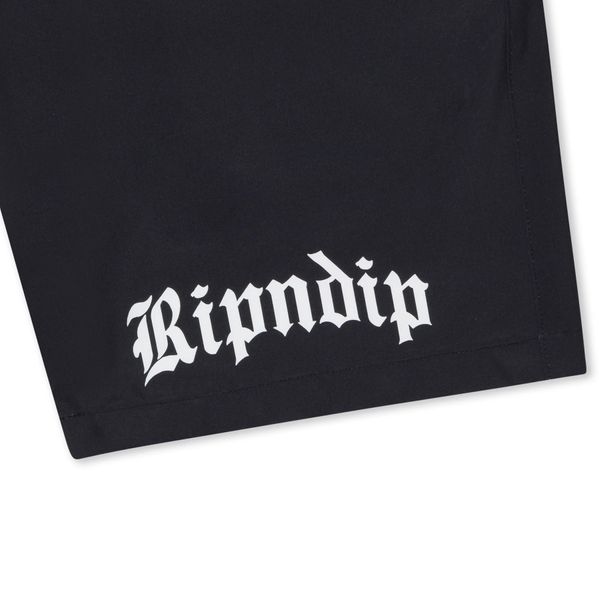 Шорти RipNDip WE COME IN PEACE SWIM SHORTS Black RNDSUM24124 фото