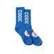 Шкарпетки Cookman RIB CREW SOCKS logo blue 233-21967-24 фото 1