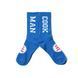 Шкарпетки Cookman RIB CREW SOCKS logo blue 233-21967-24 фото 3