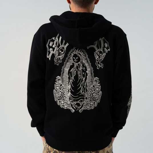 Придбати Худі RipNDip MOTHER NERM ZIP UP HOODIE Black (RNDSPR25112 Придбати Худі RipNDip MOTHER NERM ZIP UP HOODIE Black (RNDSPR25112