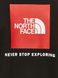 СВІТШОТ THE NORTH FACE REGLAN RED CREW BOX TNF BLACK 2000000513423 фото 3