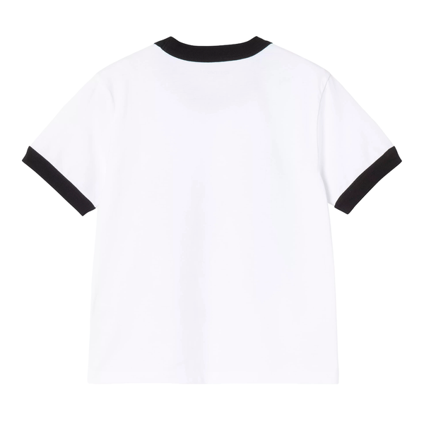 Футболка Carhartt WIP W S/S IP RINGER T-SHIRT White / Black I036392.00AXX фото
