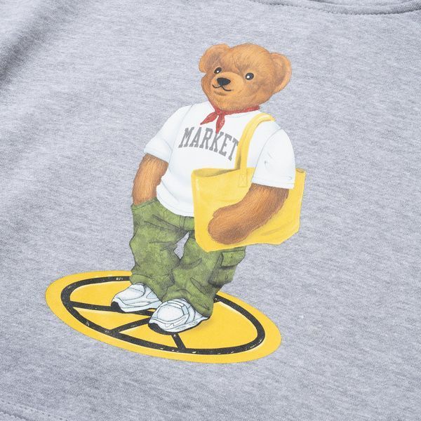 Худі Market STAND FOR PEACE BEAR HOODIE ash grey MKT26Q2-HD0615-02289 фото