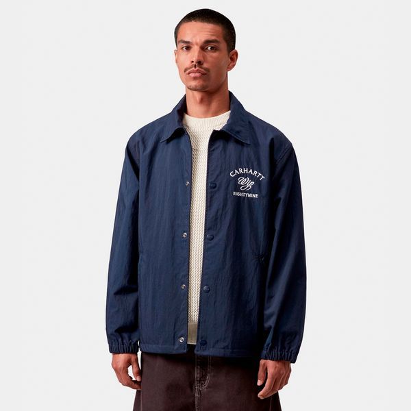 Куртка Carhartt WIP EIGHTYNINE COACH JACKET jupiter / white I036134.3CCXX фото
