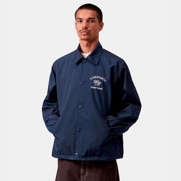 Куртка Carhartt WIP EIGHTYNINE COACH JACKET jupiter / white I036134.3CCXX фото
