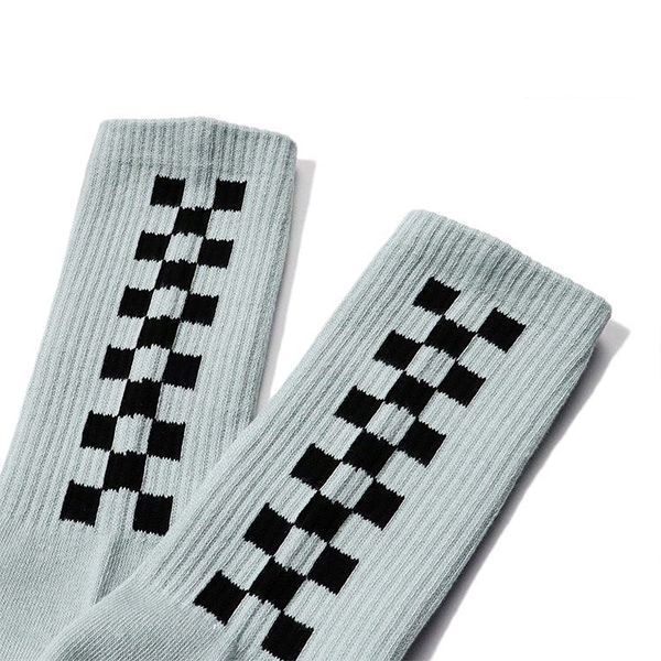 Шкарпетки Cookman RIB CREW SOCKS checker gray 233-21969-14 фото