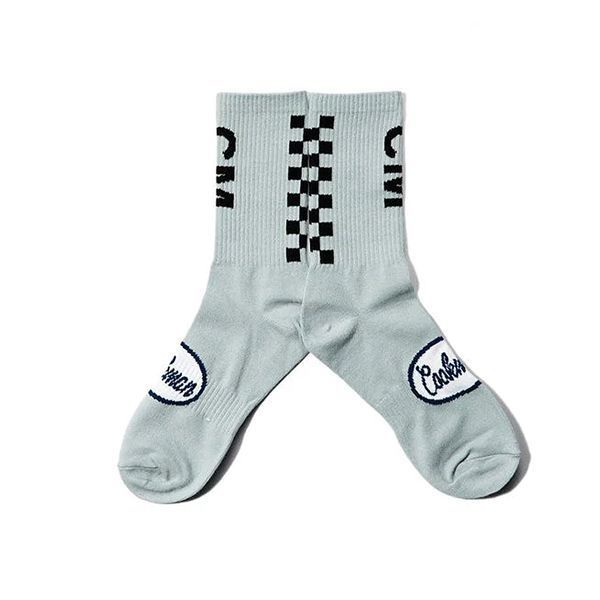 Шкарпетки Cookman RIB CREW SOCKS checker gray 233-21969-14 фото