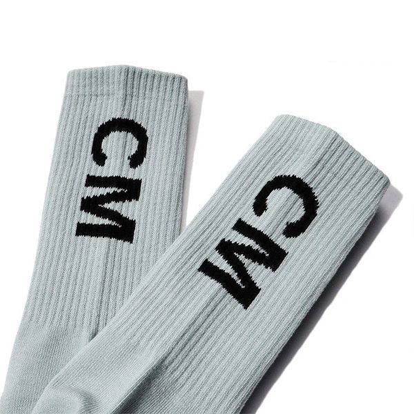Шкарпетки Cookman RIB CREW SOCKS checker gray 233-21969-14 фото