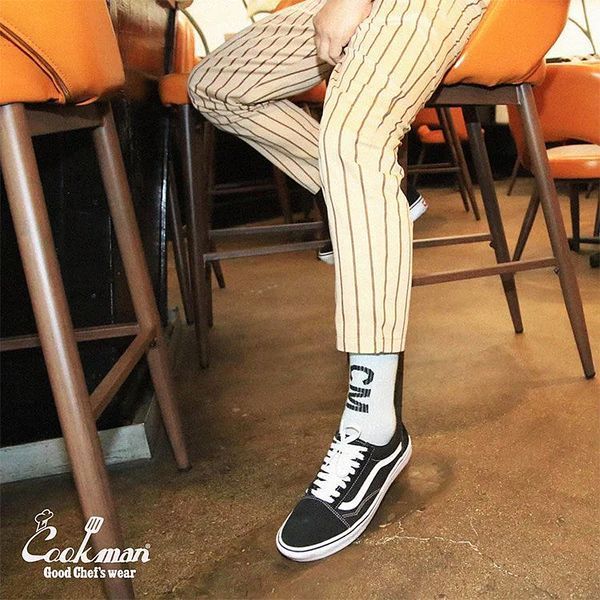 Шкарпетки Cookman RIB CREW SOCKS checker gray 233-21969-14 фото