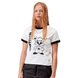 Футболка Carhartt WIP W S/S IP RINGER T-SHIRT White / Black I036392.00AXX фото 3