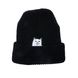 Шапка Ripndip LORD NERMAL RIBBED BEANIE black RND1890 фото 1