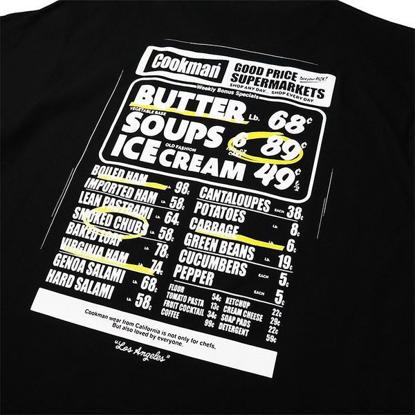 Футболка Cookman T-SHIRTS supermarket 231-31093-18 фото