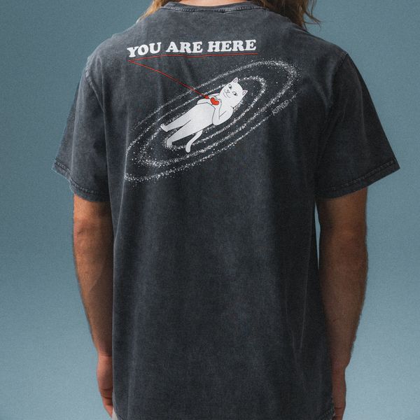 Футболка Ripndip YOU ARE HERE TEE Black RNDSUM24143 фото