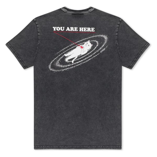 Футболка Ripndip YOU ARE HERE TEE Black RNDSUM24143 фото