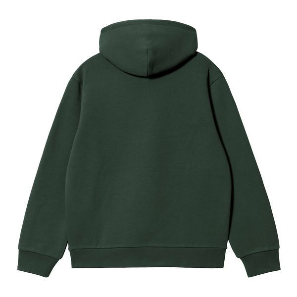 Худі Carhartt WIP HOODED CARHARTT SWEAT dark scarab / palisander I030547.3YZXX фото