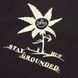 Футболка Huf X Green Buddy Pack Stay Grounded Washed T-Shirt Washed Black HUF_x_Green_Buddy_Pack_Stay_Grounded_Washed_T-Shirt_Washed_Black фото 2