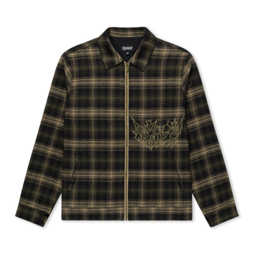 Куртка Ripndip SLATER WORK JACKET navy / forest plaid RNDFALL26101 фото