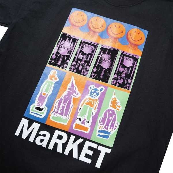 Футболка Market SMILEY BRUSHWORK T-SHIRT black MKT26Q1-SS0594-00007 фото