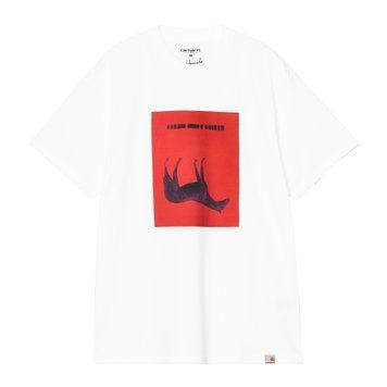 Футболка Carhartt WIP S/S SEAN HAMILTON 02 T-SHIRT white I036269.02XX фото