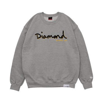 Світшот Diamond OUTLINE CREWNECK HEATHER GREY C23DMPE009-GREY фото