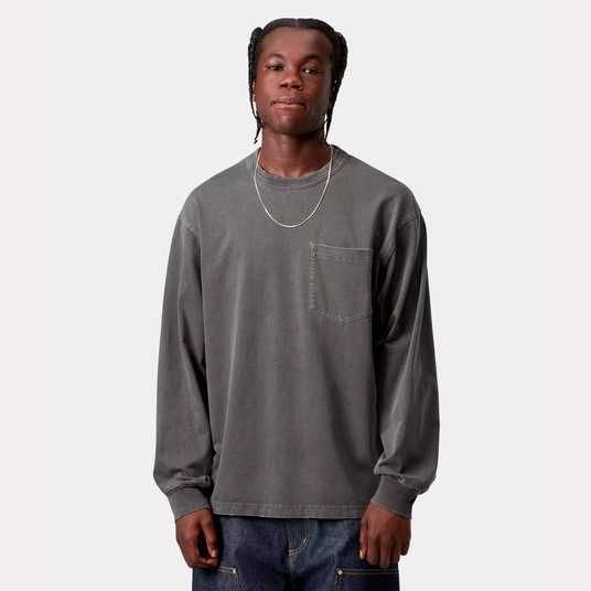 Придбати Лонгслів Carhartt WIP L/S TORION POCKET T-SHIRT black