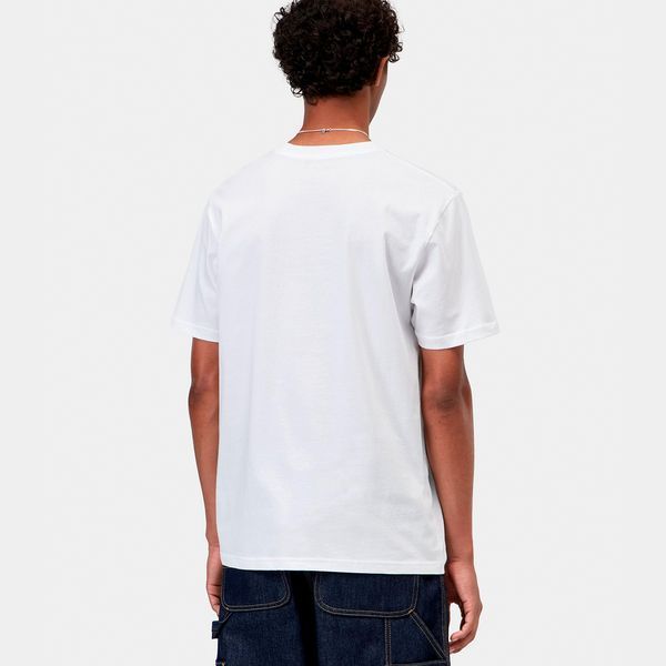 Набір Футболок Carhartt WIP STANDARD CREW NECK T-SHIRT white + white I037601.931XX фото