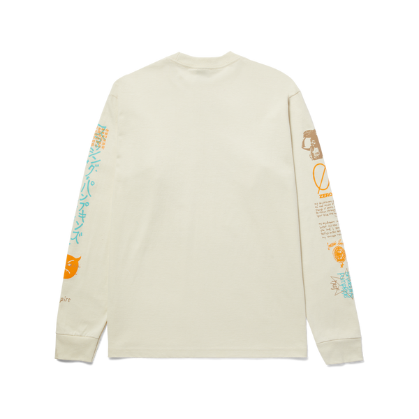 Лонгслів HUF X SMASHING PUMPKINS CRUSH LONGSLEEVE bone TS02212-bone фото