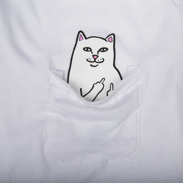 Лонгслів RipNDip LOS RIPNDIP POCKET L/S White RND0427 фото