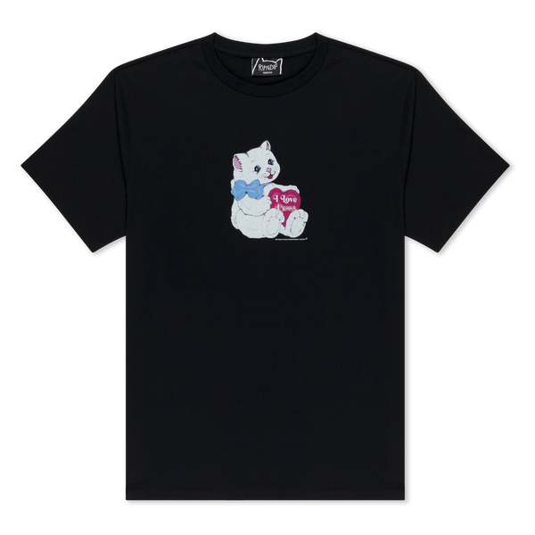 Футболка Ripndip I LOVE CATS TEE black RNDFALL26140 фото