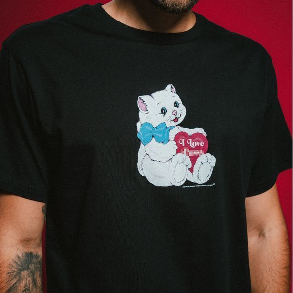 Футболка Ripndip I LOVE CATS TEE black RNDFALL26140 фото