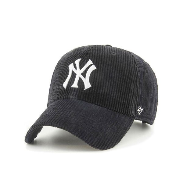 Кепка 47 Brand NEW YORK YANKEES THICK CORD black THCKC17EWS-BK фото