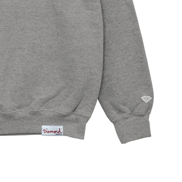 Світшот Diamond OUTLINE CREWNECK HEATHER GREY C23DMPE009-GREY фото