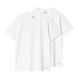Набір Футболок Carhartt WIP STANDARD CREW NECK T-SHIRT white + white I037601.931XX фото 1