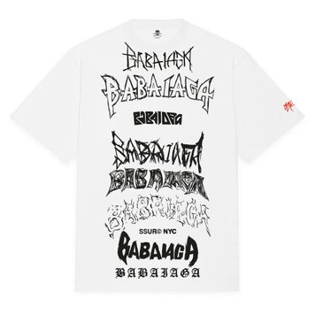 Футболка SSUR BABAIAGA PRINTS White SS07T07 фото