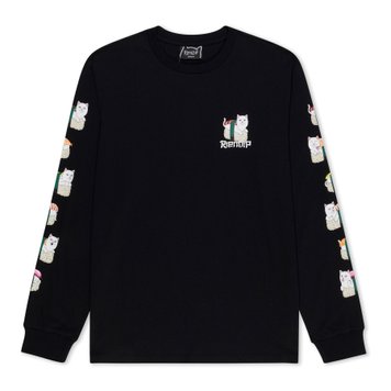 Лонгслів Ripndip SUSHI NERM LONG SLEEVE black RNDFAL24144 фото