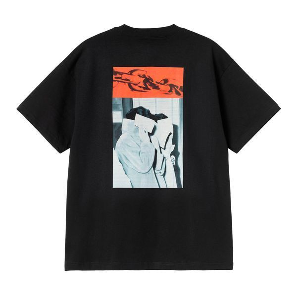 Футболка Carhartt WIP S/S SEAN HAMILTON 01 T-SHIRT black I036268.89XX фото