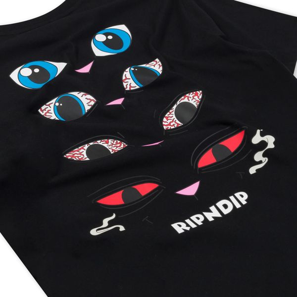 Футболка Ripndip 4 STEPS TEE Black RNDSUM24STEPS фото