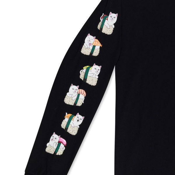 Лонгслів Ripndip SUSHI NERM LONG SLEEVE black RNDFAL24144 фото